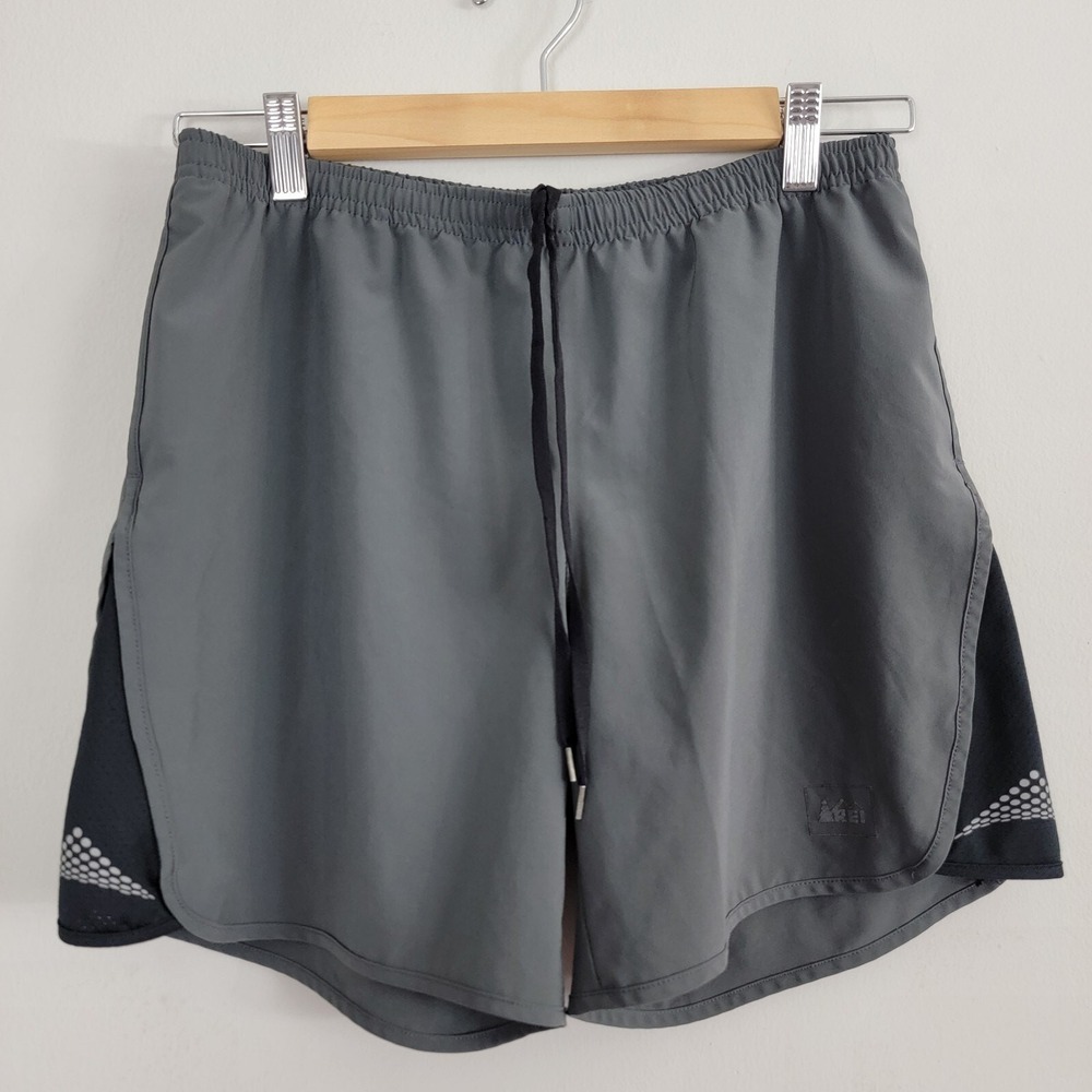 REI Womens Lined Shorts Size XS Gray Running Hiking Outdoor Athletic